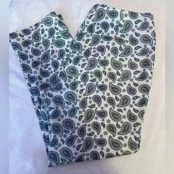 Doncaster women’s cropped paisley pants, size 10 - Picture 4 of 4
